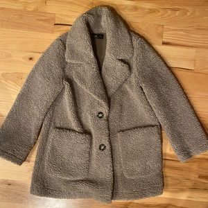 Zara teddy coat